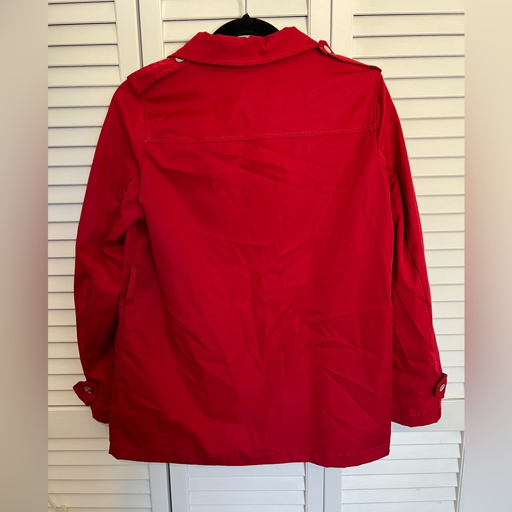 NWT!!! ZARA basic red lightweights jacket. - Picture 8 of 9